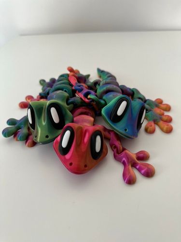 Gekon 3D Zabawka